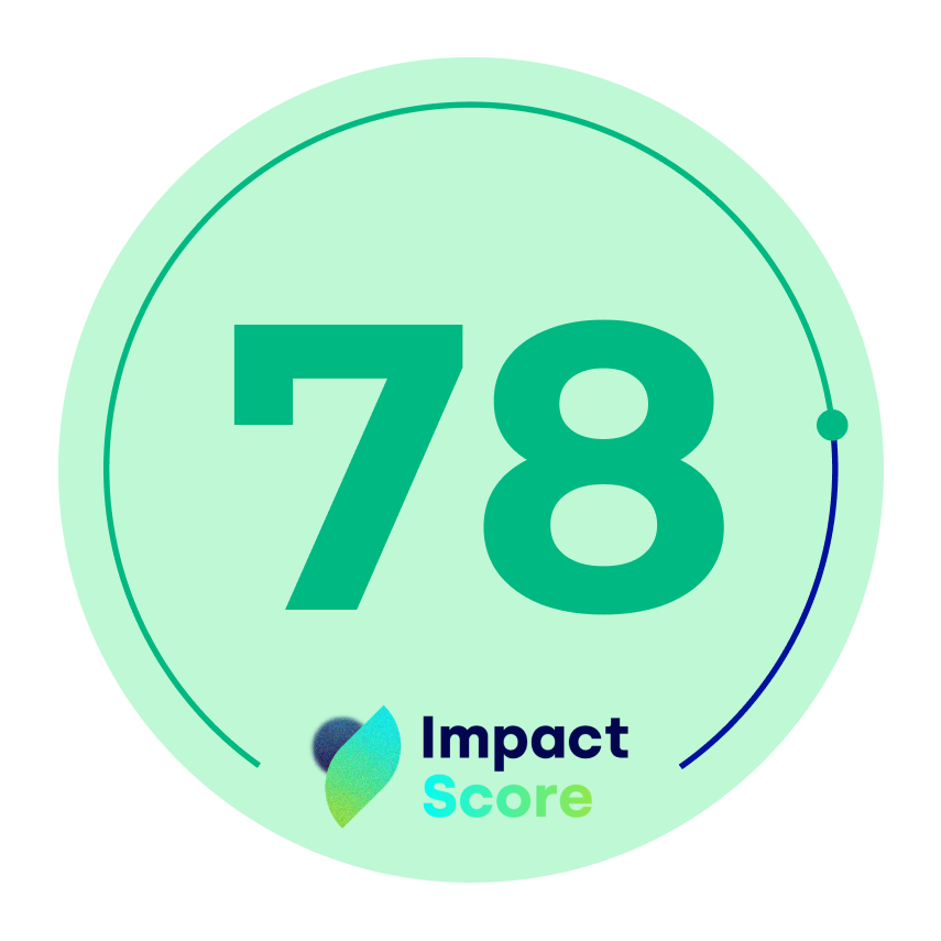 Logo Impact Score résultat de 78