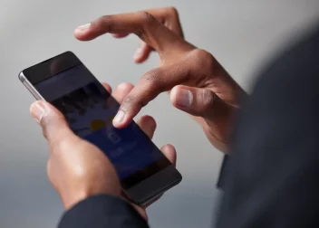Personne sur son téléphone